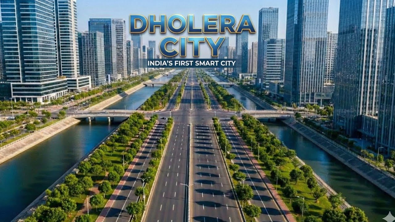 Dholera Smart City Explained | India’s First Greenfield Smart City & Future India #dholera #city