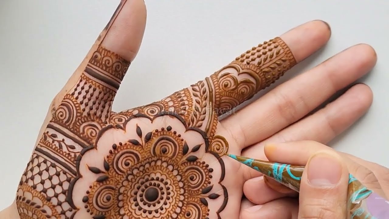 New Beautiful and Intricate Mehndi Design | @mehndibyhayat Latest Henna Design MBH-904