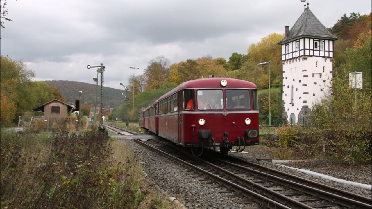 Schienenbus Sonderfahrt im Vogelsberg