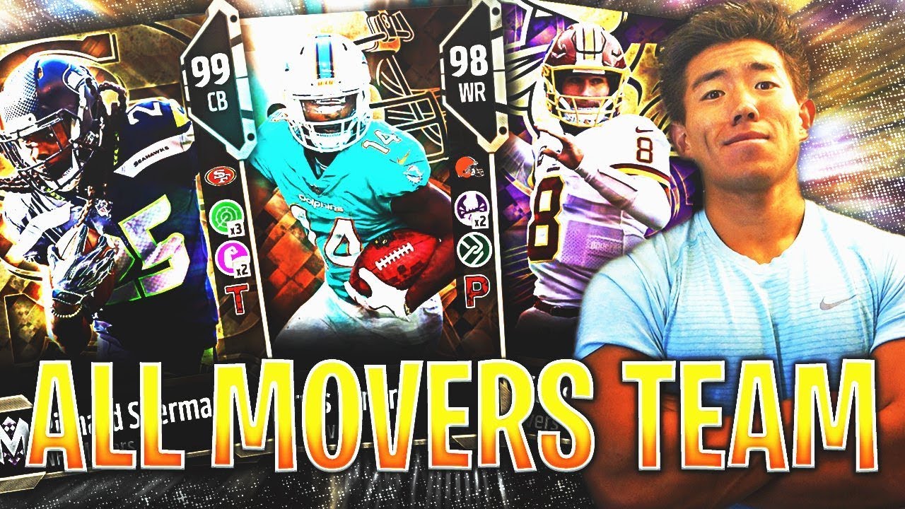 ALL NFL MOVERS TEAM BUILDER! Madden 18 Ultimate Team