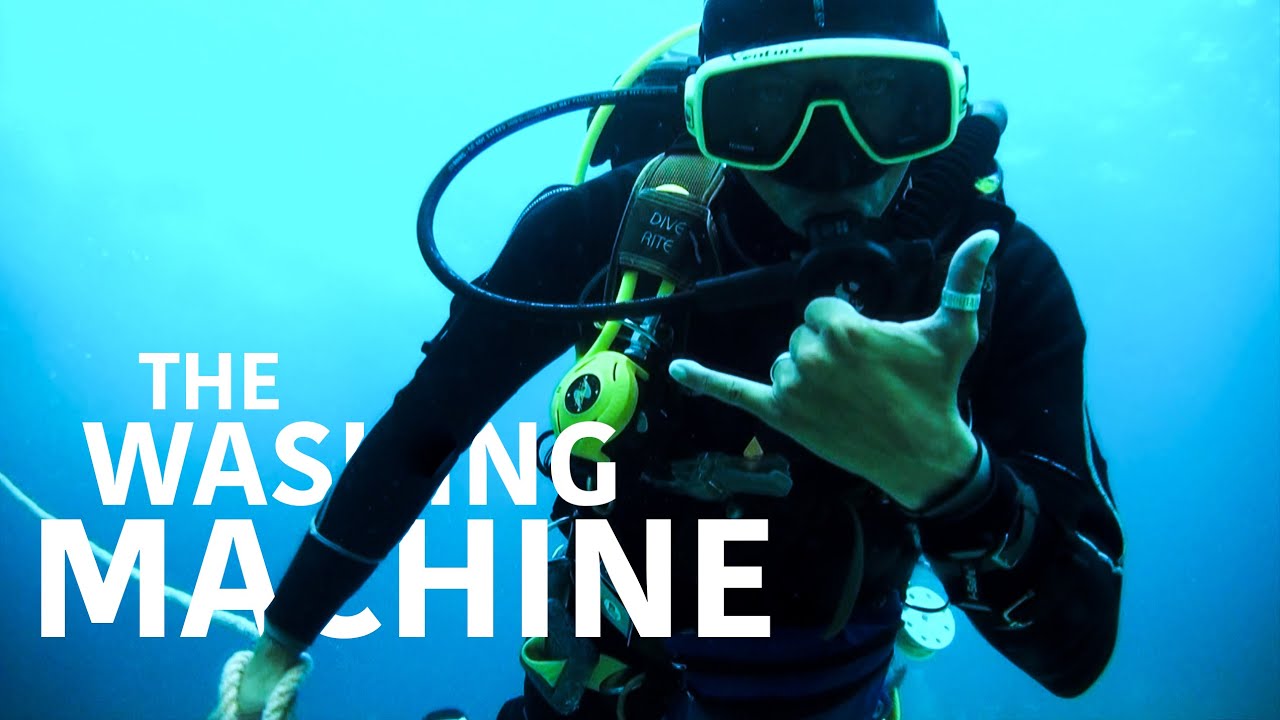 Crazy Drift Dive || Washing Machine Bahamas