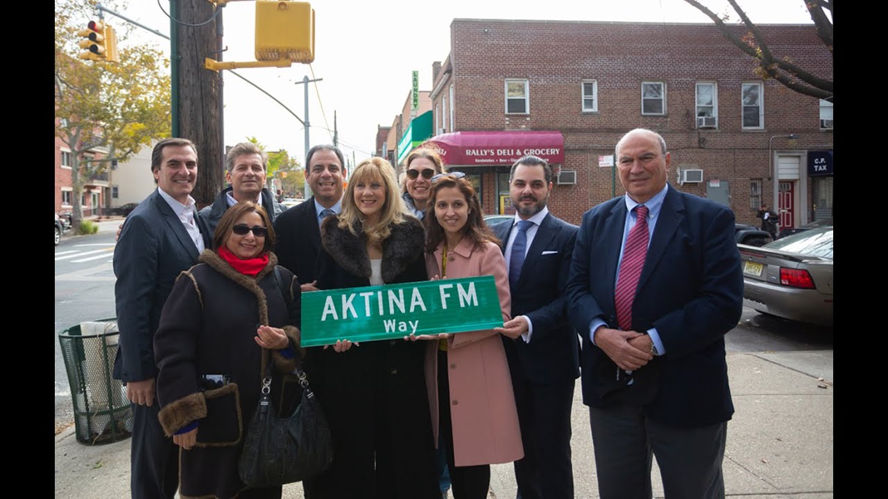 AKTINA FM Radio Honored With Street Co-Naming - AKTINA FM Way