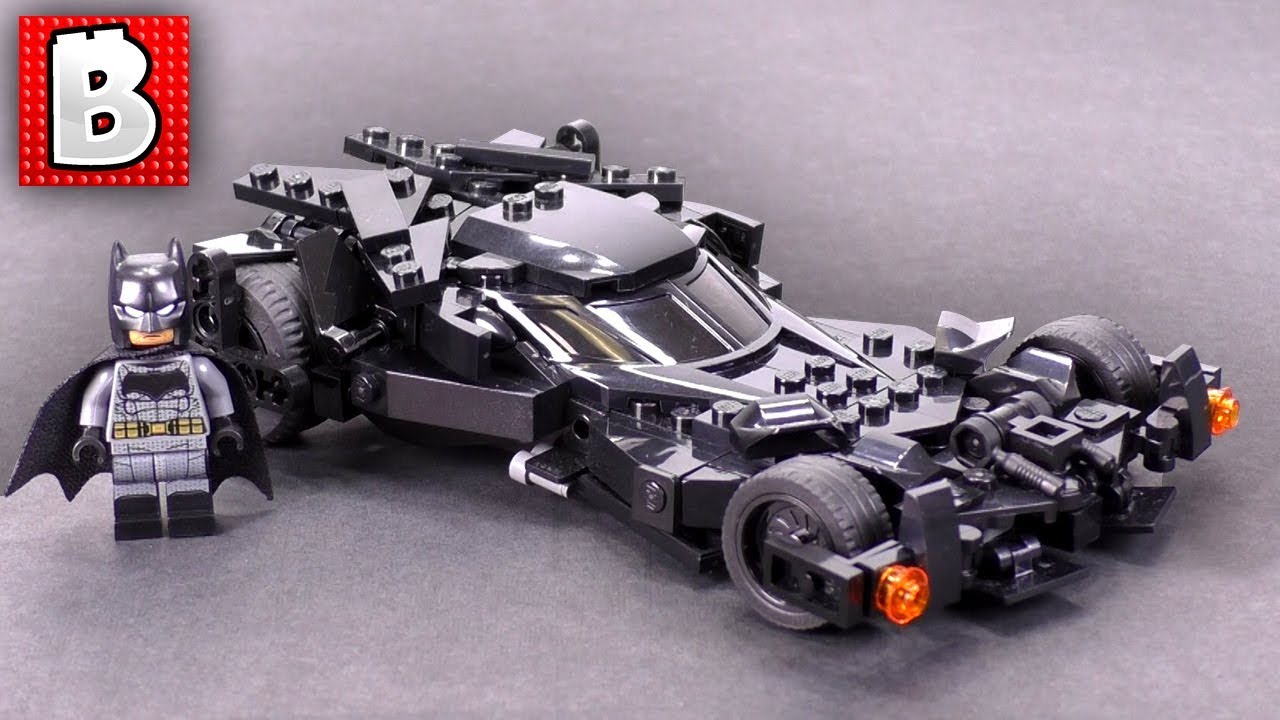 Powerful LEGO Batmobile Dawn of Justice MOC!