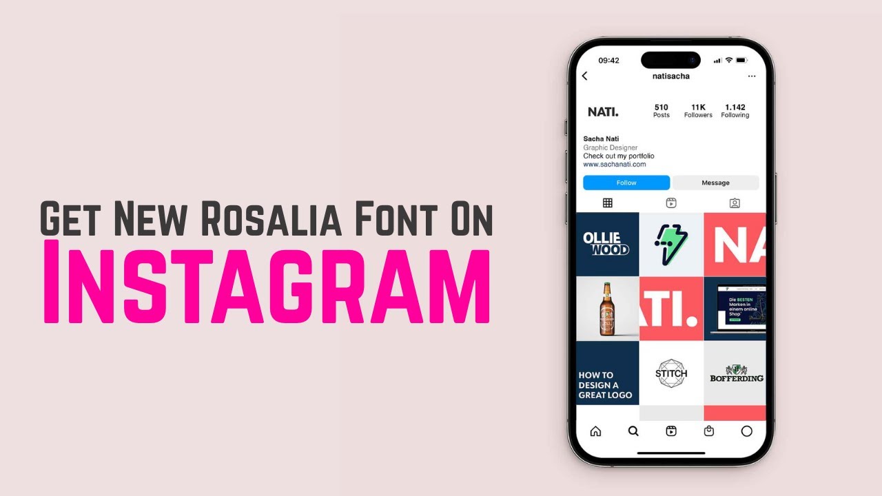 Get New Rosalia Font On Instagram (2025) &ndash; Rosalia Font Instagram Not Showing Problem FIXED!!