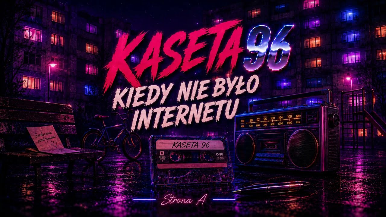 KASETA 96 &ndash; Kiedy nie było internetu | Old School Polish Rap 90s | Święty AI / RAVAI