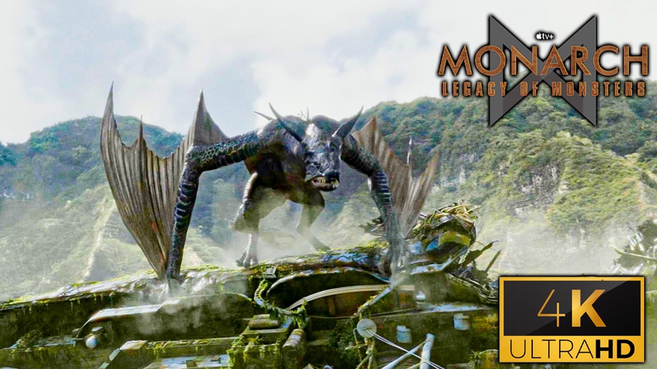 Ion Dragon Attacks from Battleship | Monarch Legacy of Monsters Scene