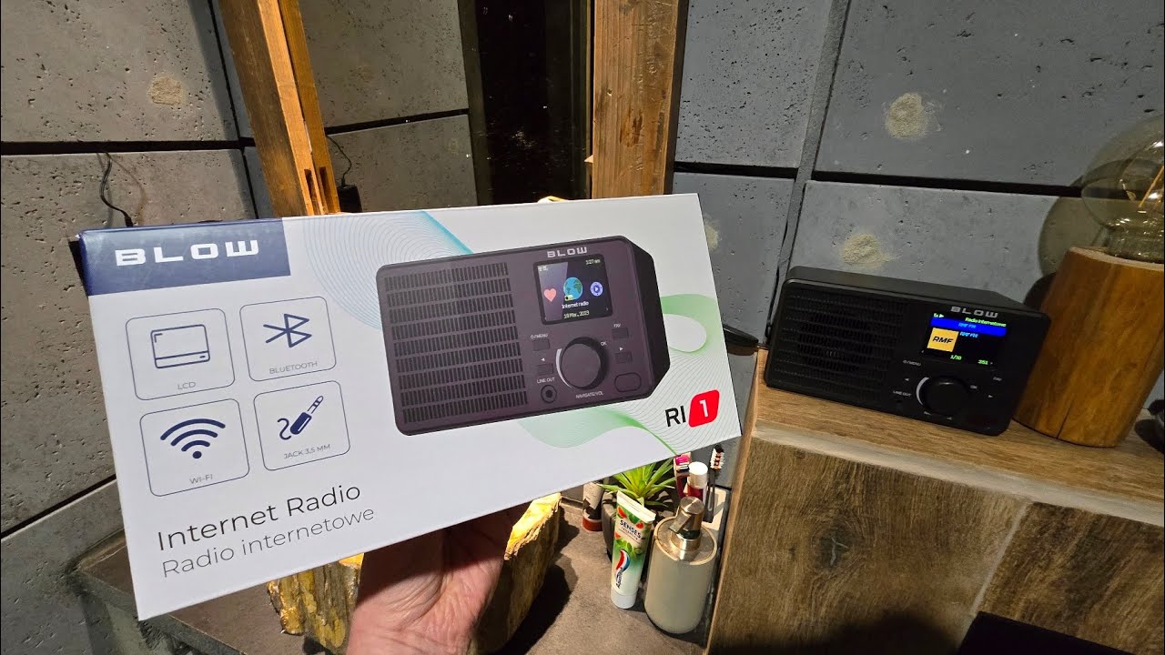 BLOW Internet Radio RI1 Unboxing