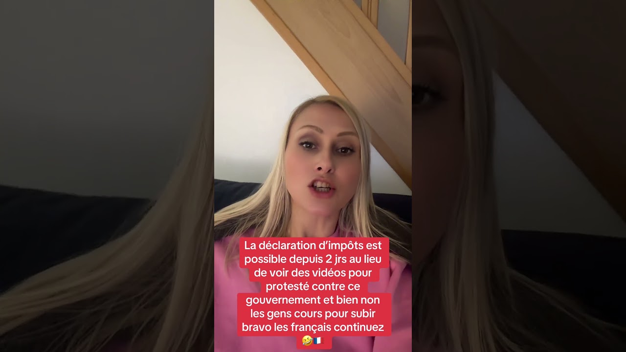 Les gens cours pour faire leurs d&eacute;claration 🤣🤣🤣🇫🇷