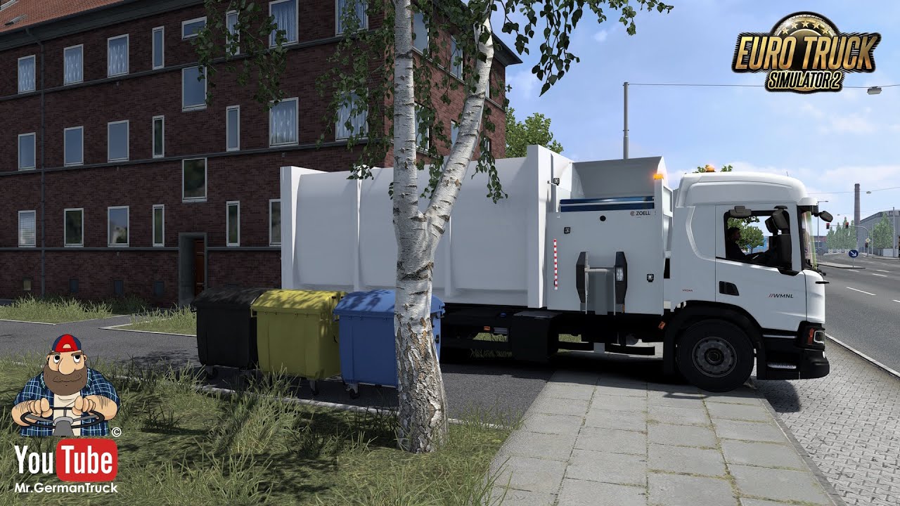 [ETS2 v1.57] PGR Scania + Volvo VM Garbage Truck Addon - v3 *Müllwagen*