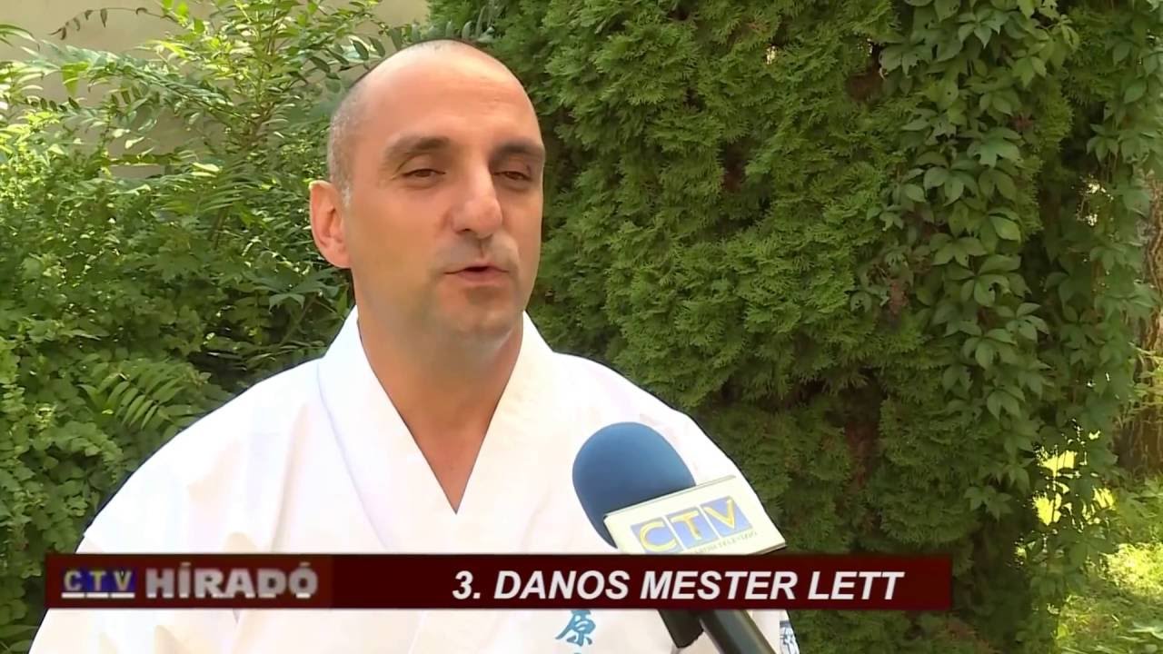 Harmadik danos mester lett az Ashihara Karate Klub vezetője, Abuczky Csaba