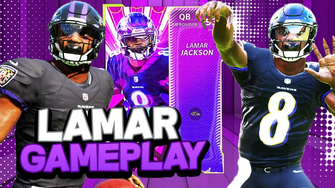 BLITZ LAMAR JACKSON OUT RUNS EVERY SINGLE PLAYER! MADDEN 22 ULTIMATE TEAM GAMEPLAY!