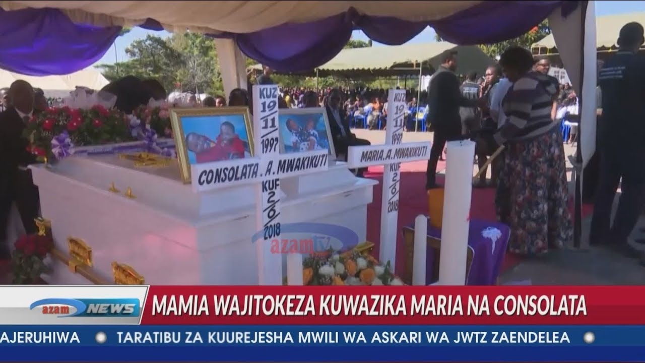 Itazame safari ya mwisho ya mapacha Maria na Consolata, mamia washindwa kujizuia