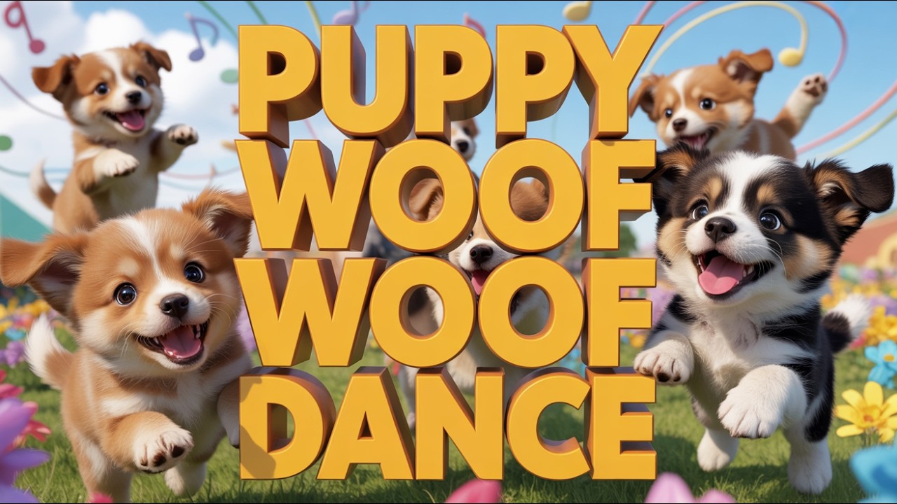 Doggy Feelings Song | Puppy Music Video for Kids Learning Emotions Happy Sad Singing