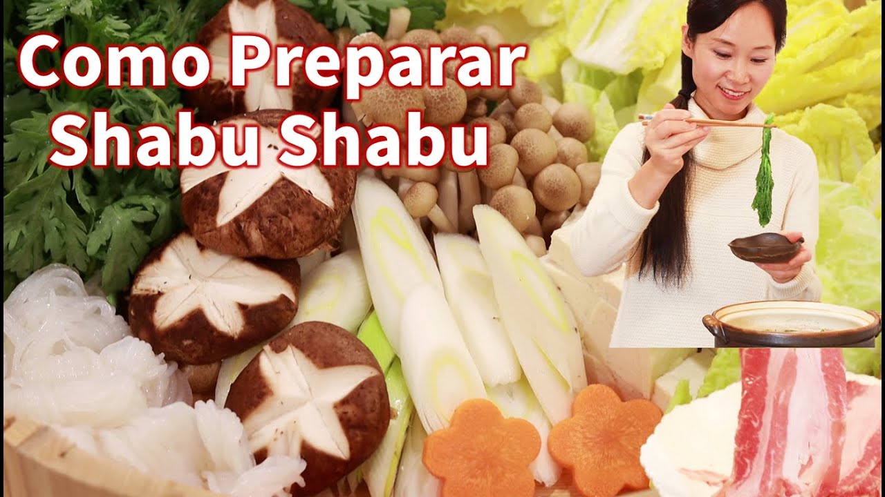 Recetas Japonesas Como Preparar Shabu Shabu / How to make Shabu Shabu Hot Pot / しゃぶしゃぶ / 日式火锅