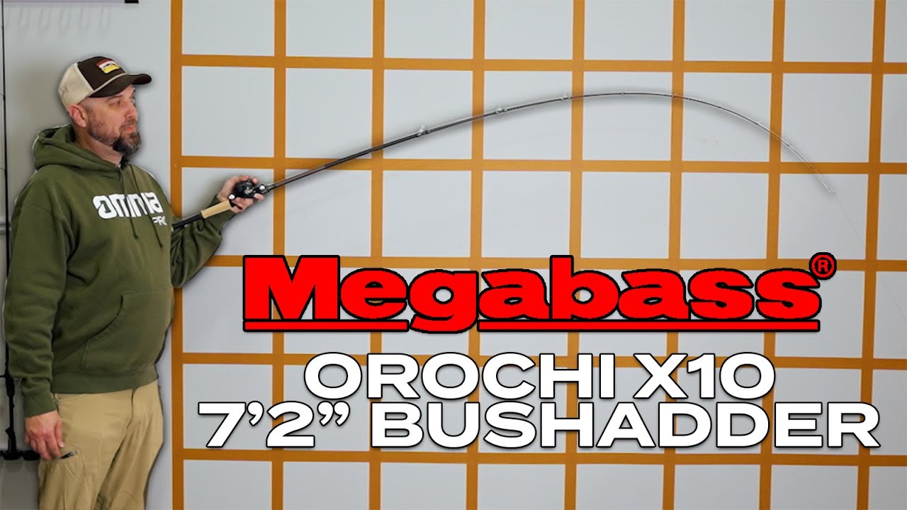 Megabass Orochi X10 Bushadder / 7 футов 2 дюйма / сверхбыстрый