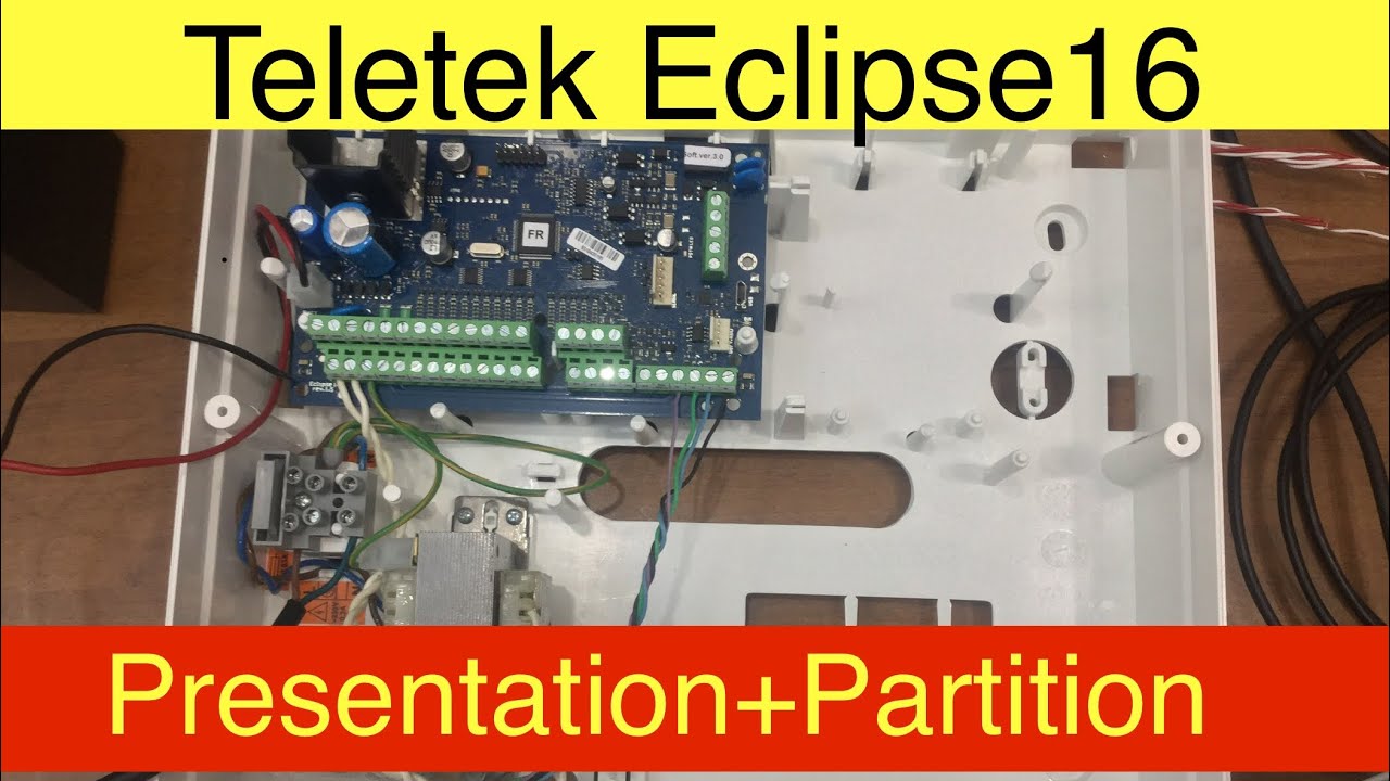 #33-Teletek ,Eclipse 16 , Options et Utilizations # les partitions#