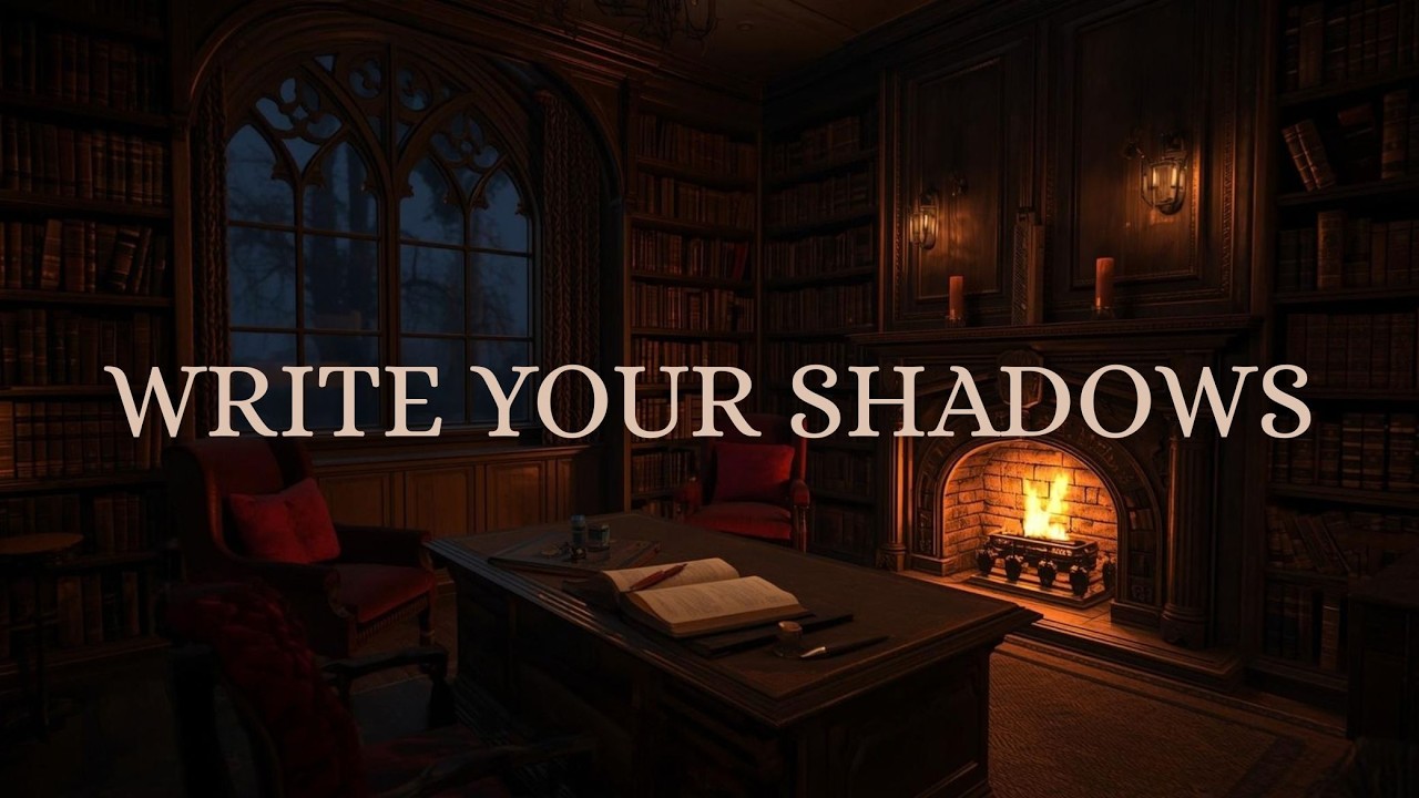 Intuitive Writing 🕯️ Shadow Work to Find Your Light | Gothic Manor Ambience