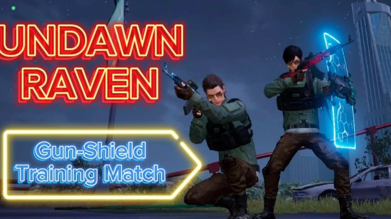 UNDAWN - Gun-Shield Test on Training Match [PvP]