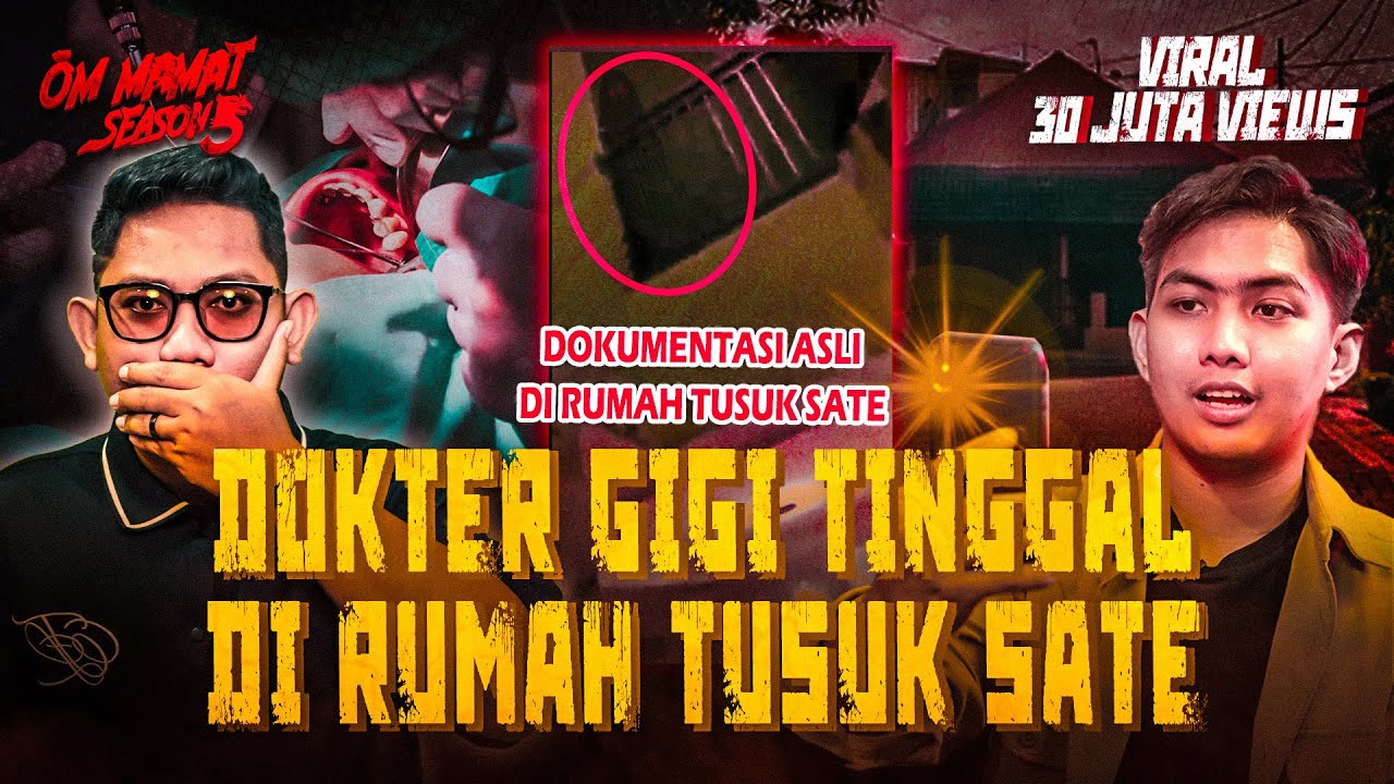 FULL DOKUMENTASI?! DOKTER KOK TAPI NGALAMIN KEJADIAN TEROR HOROR? RUMAH TUSUK SATE #OMMAMAT