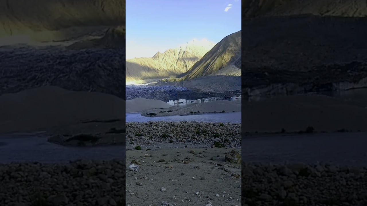 Chaintar Glacier broghil pass#youtubeshorts#shorts#mountains#glacier#hiking#camping#broghilvalley
