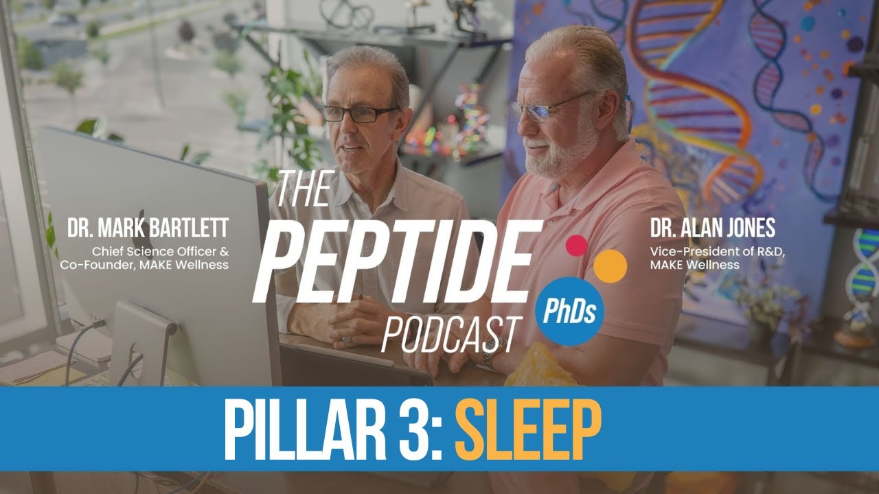 The Peptide PhDs Podcast Recap: Sleep (Pillar 3 of 4)