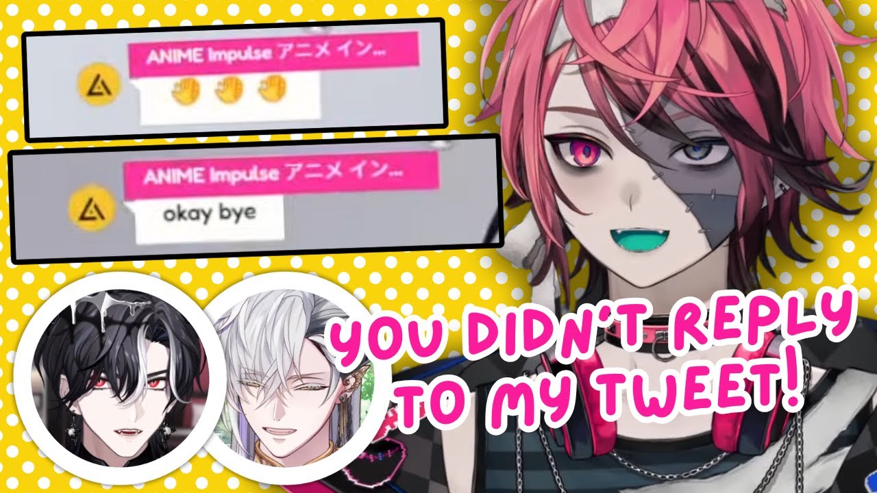 Rosco, Cassian, and Lucien were talking about feet when Anime Impulse joined the chat