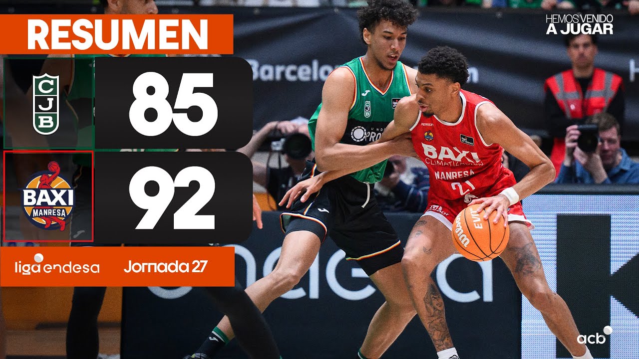 Joventut Badalona - BAXI Manresa (85 - 92) RESUMEN | Liga Endesa 2024-25