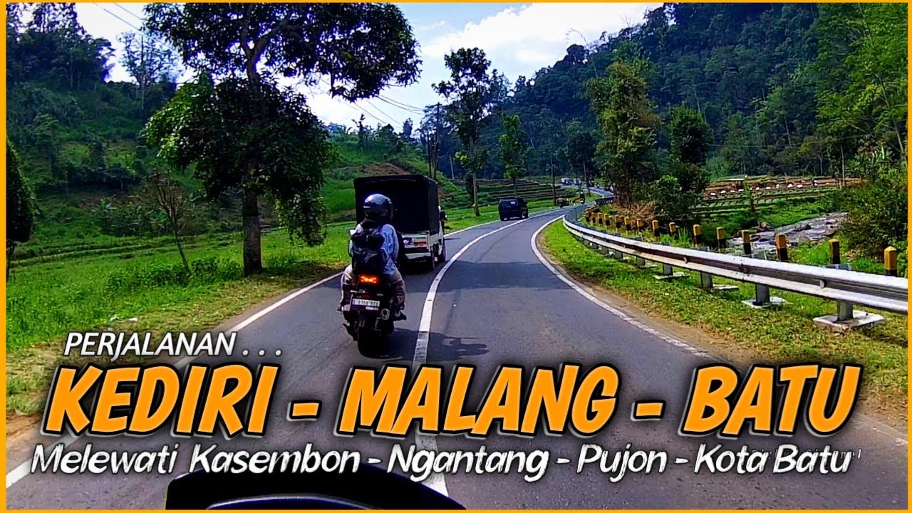 Full video perjalanan dari KEDIRI ke MALANG - KOTA BATU lewat Kasembon Ngantang Pujon | Rizky Chanel