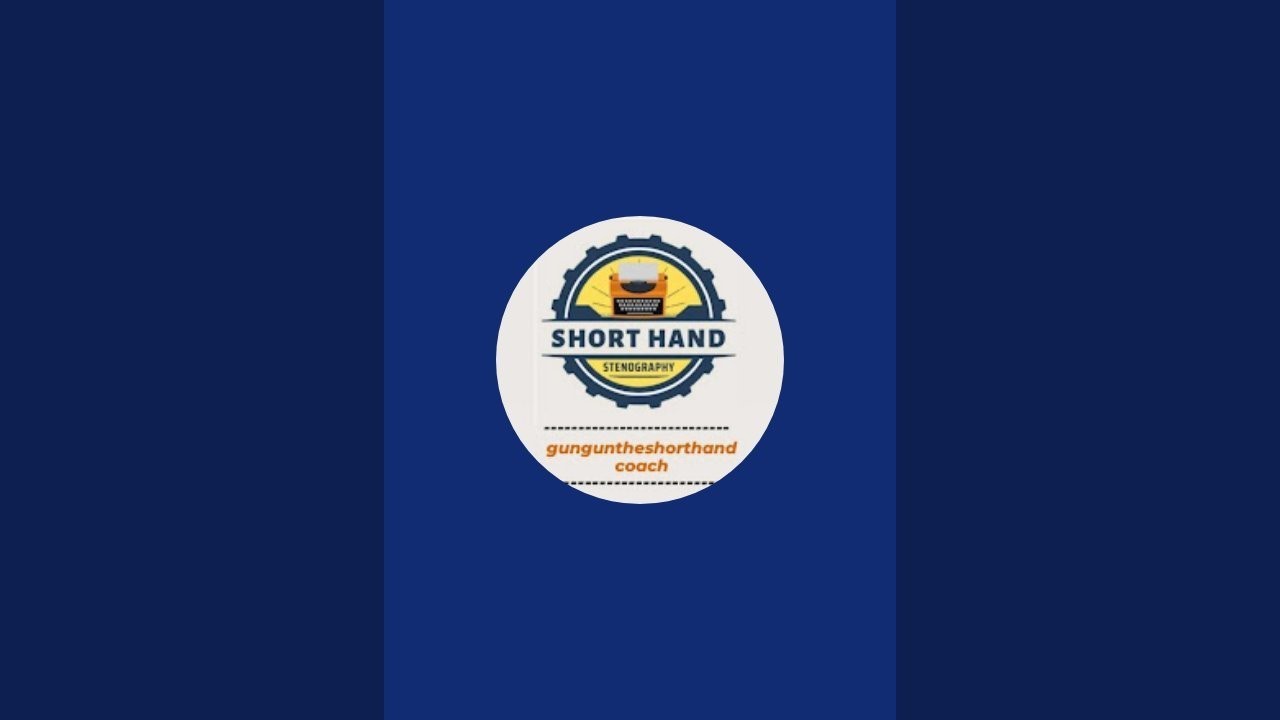 gunguntheshorthandcoach is live