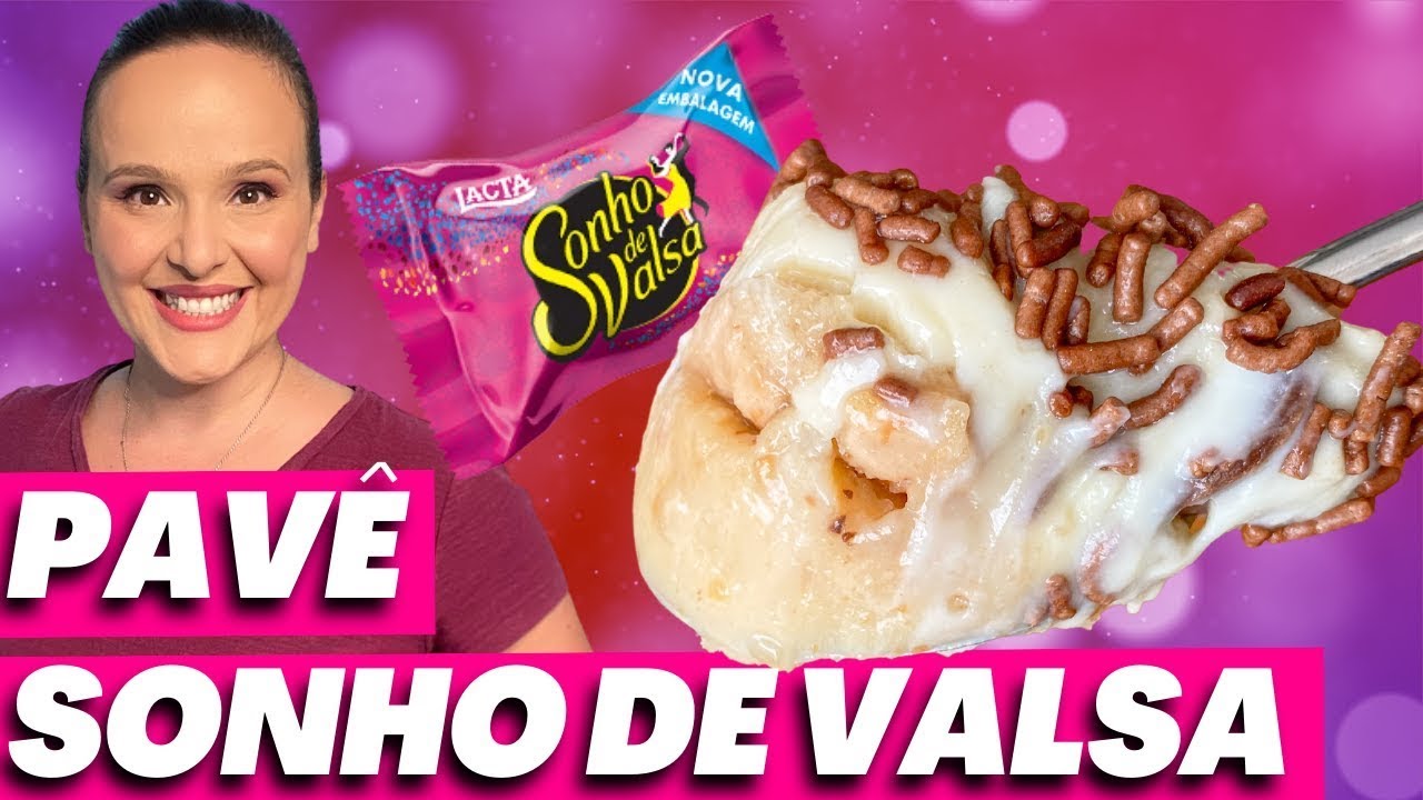 PAVÊ SONHO DE VALSA com Recheio Artesanal no pote - FAÇA E VENDA