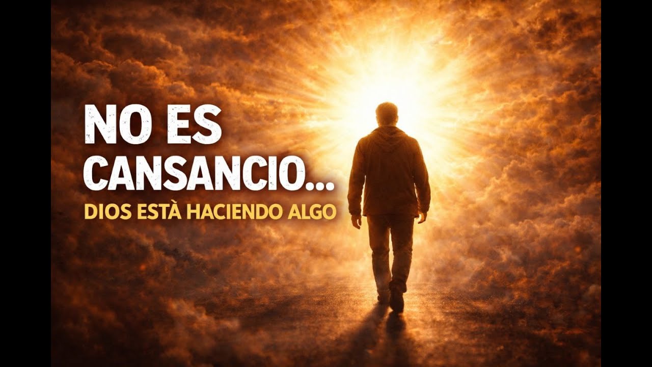 Si te sientes agotado… DIOS ESTÁ HACIENDO ESTO