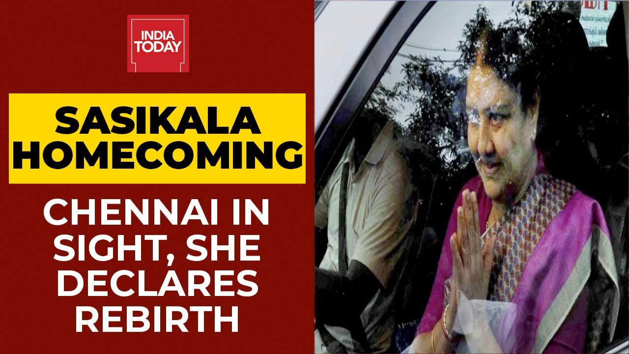 Sasikala's Homecoming | Former AIADMK Leader Sasikala Flaunts Public Love And Support