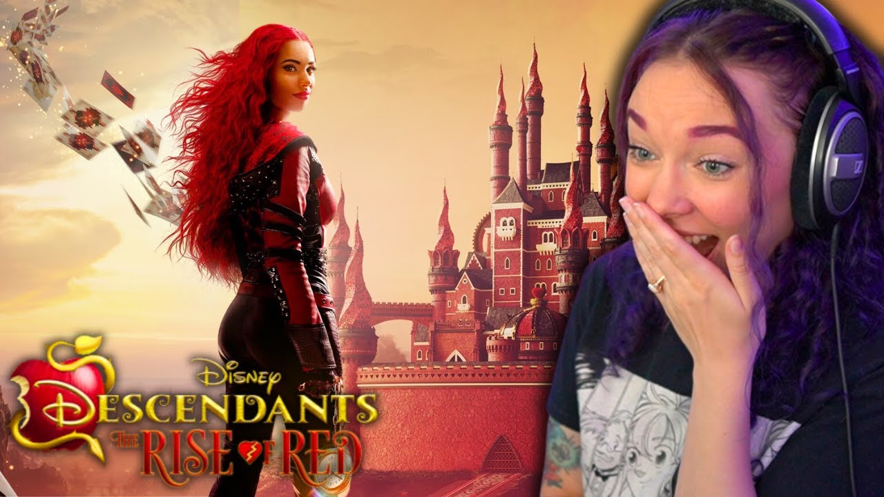THIS IS GONNA BE SO GOOD!! The Descendants The Rise of Red OFFICIAL TRAILER REACTION