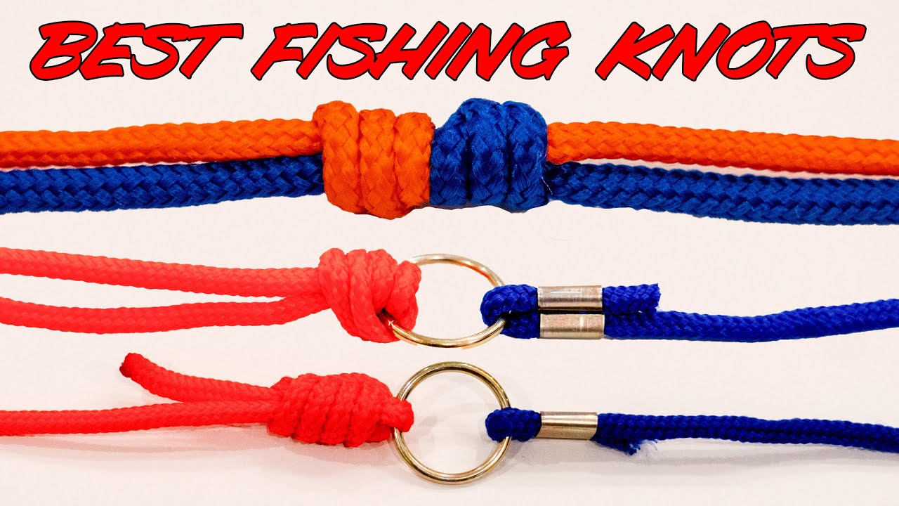 5 Knots You Need To Know! Best Fishing Knots Made Easy!