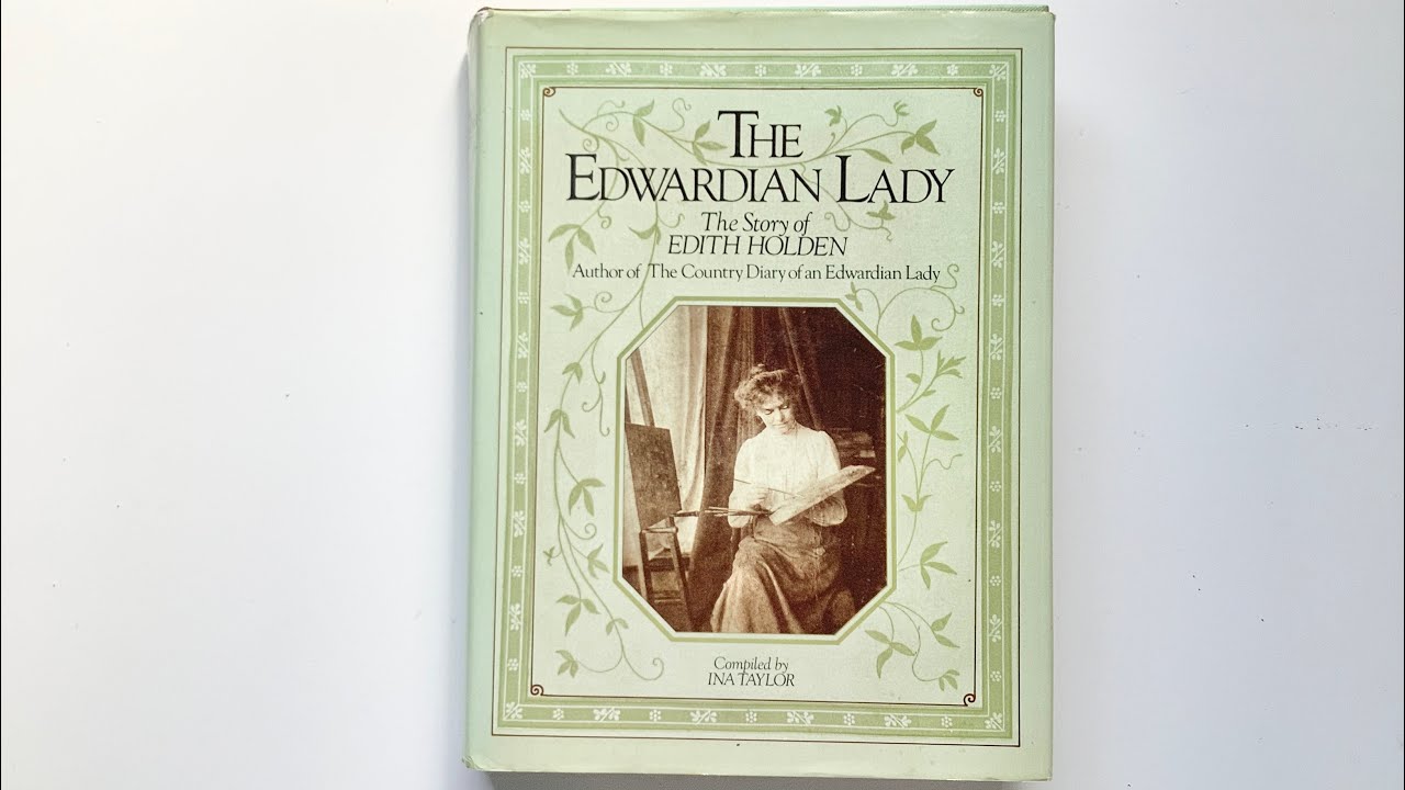 Edith Holden The Edwardian Lady book flip through