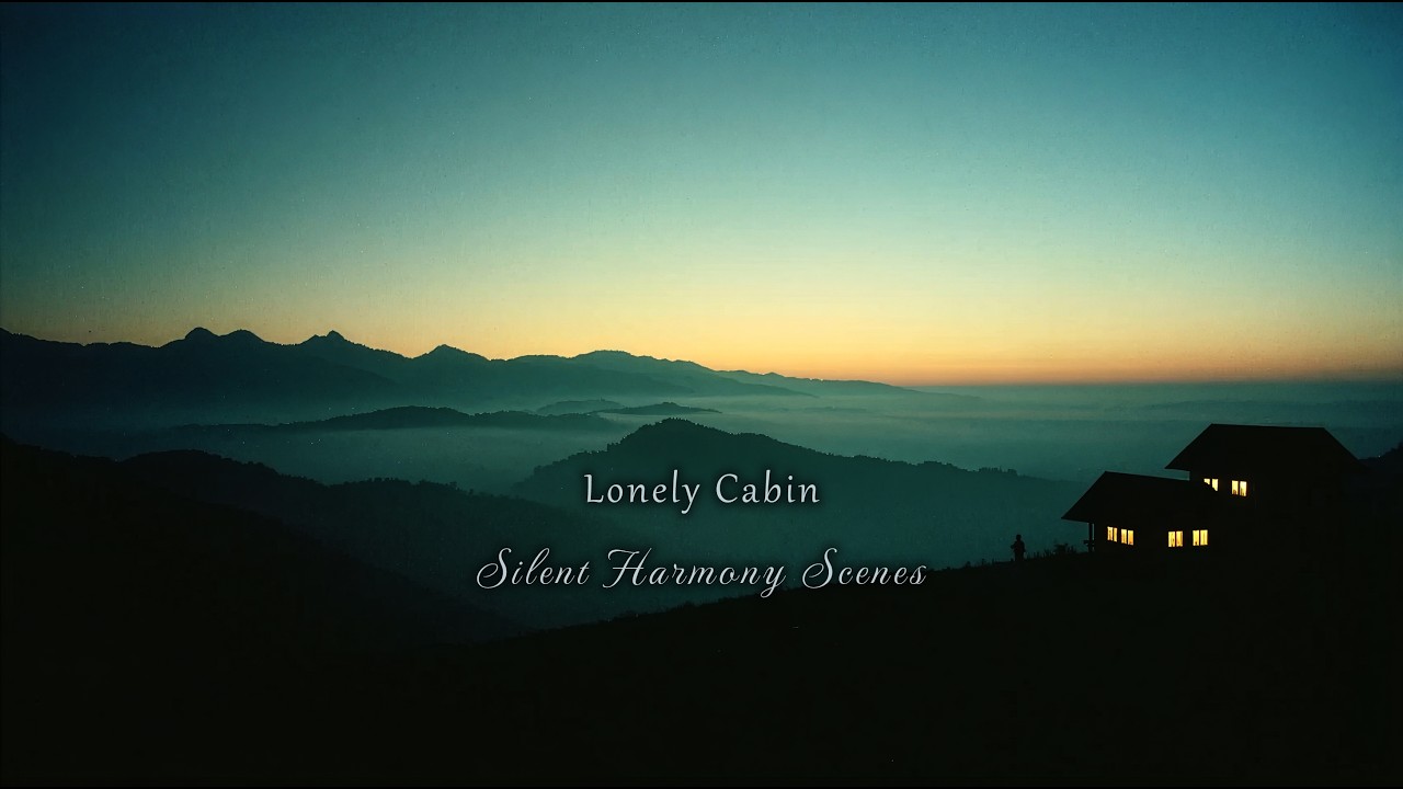 Lonely Mountain Evening - Calm Dreamy Ambience for Relaxation, Sleep, and Reflection