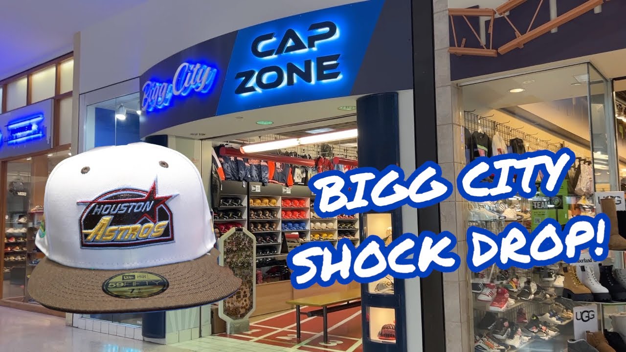 LIDS MALL VLOG & BIGG CITY SHOCK DROP FITTED CAP!