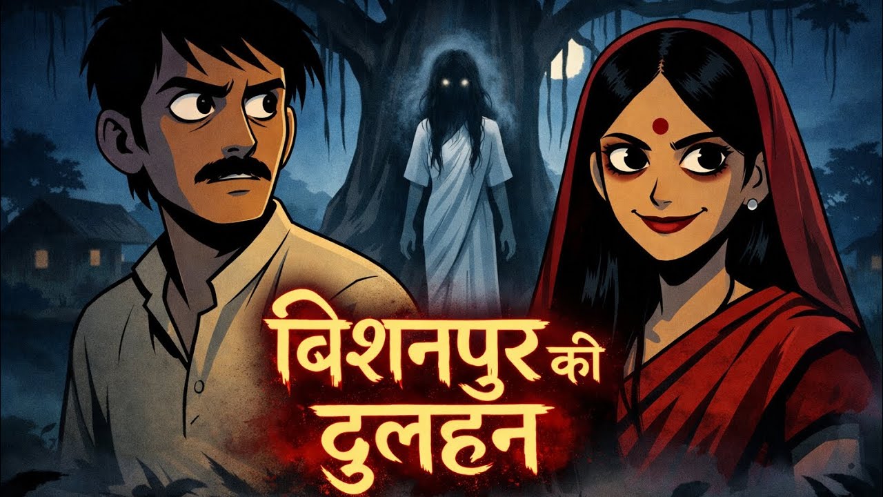 🌑 बिशनपुर की दुलहन आधी रात… पीपल के नीचे एक सफेद साया। Asli kaun… aur nakli kaun? 👁️