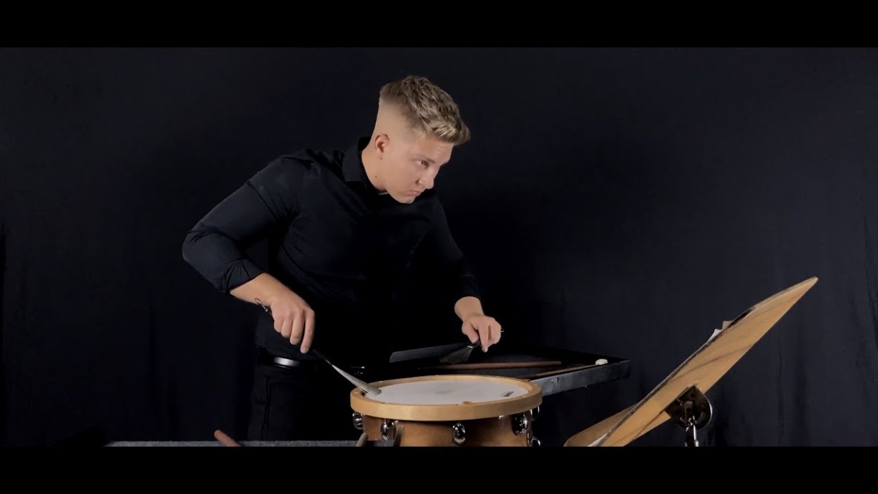 James Campbell - Symphonic Dances for Solo Snare Drum, mvt. 2 (played by P&eacute;ter Kiss)