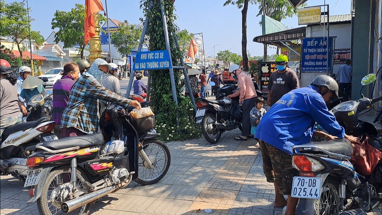 Nơi nhận cơm miễn phí tỉnh Tây Ninh