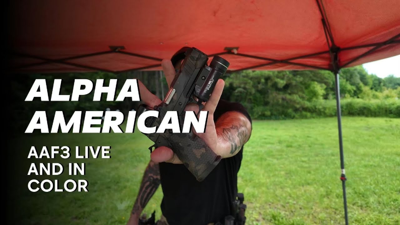 Alpha American AAF3 2011 review. The Ferrari of pistols.