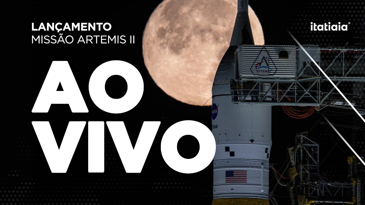 AO VIVO: LAN&Ccedil;AMENTO DA MISS&Atilde;O ARTEMIS II | PARCERIA ITATIAIA & SPACE ORBIT