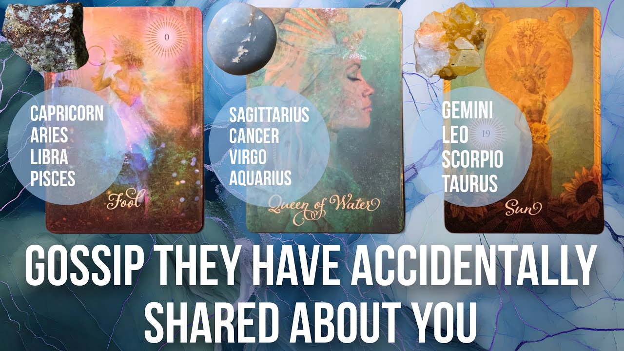 Gossip they have accidentally shared about you😳🫢😀- Pick a Card Tarot Reading 
