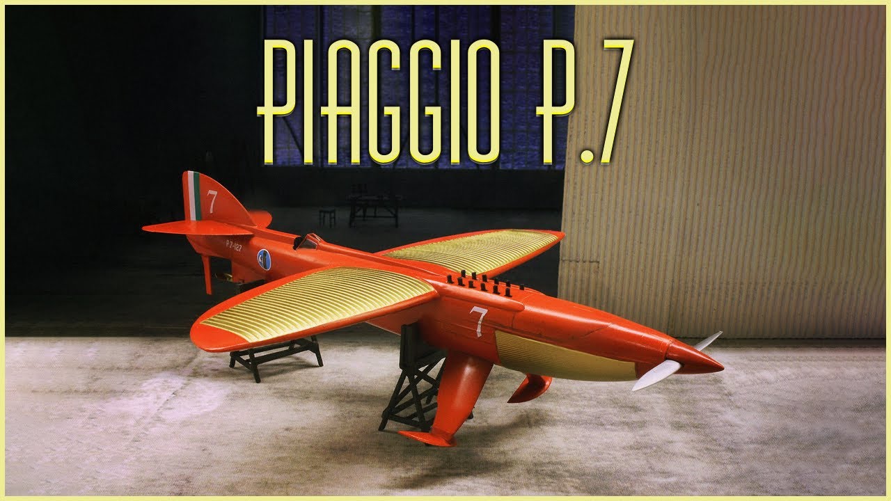 Piaggio P.7: The Italian Hydrofoil Racer That Never Flew