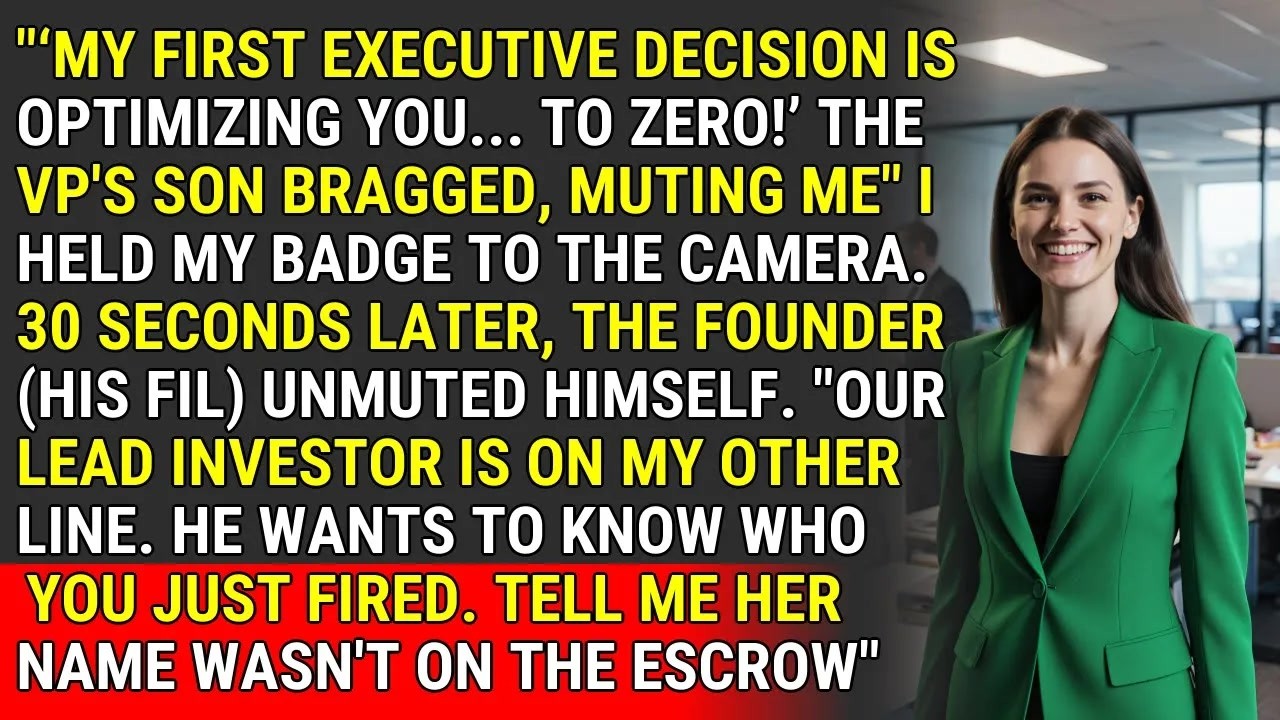 He Muted and Fired Me — I Triggered the Escrow Clause ♟️