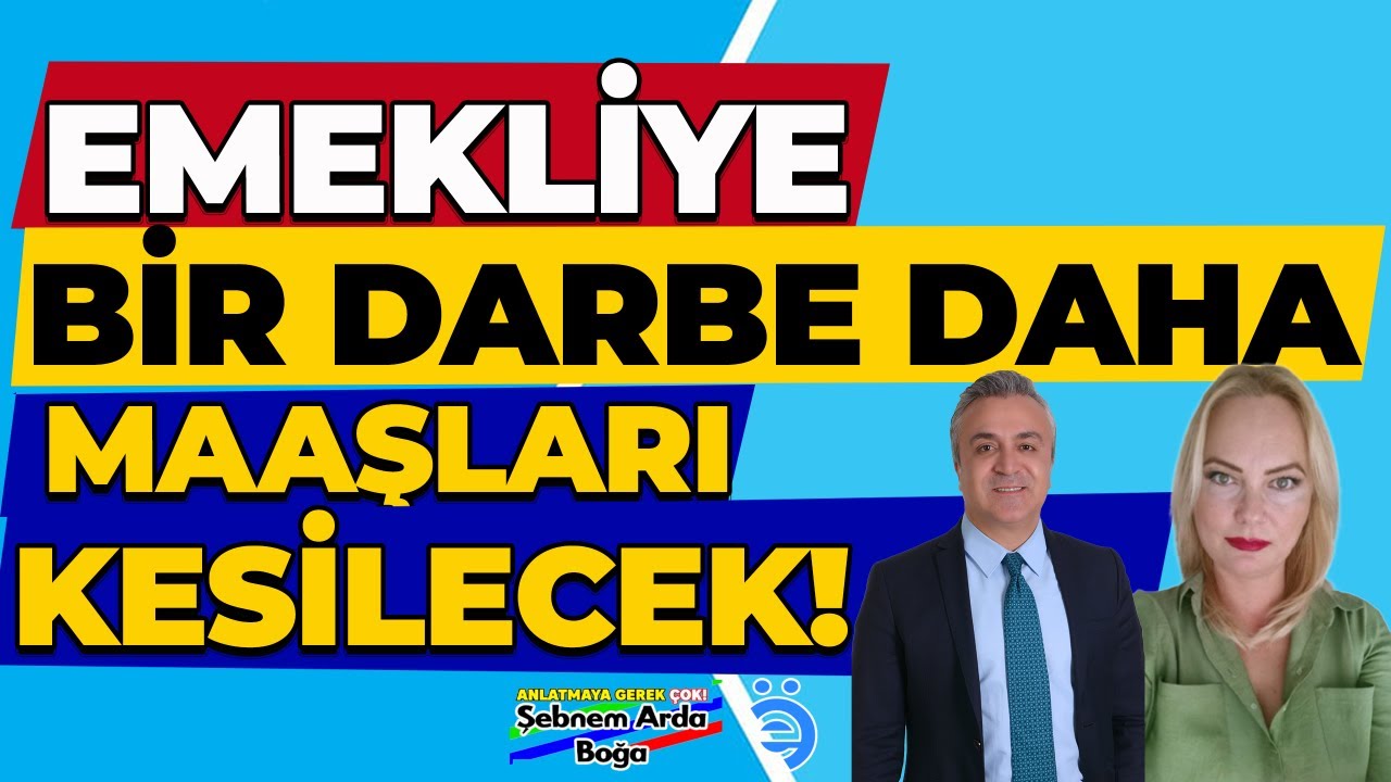 Emekliye Bir Darbe Daha Maaşları Kesilecek !