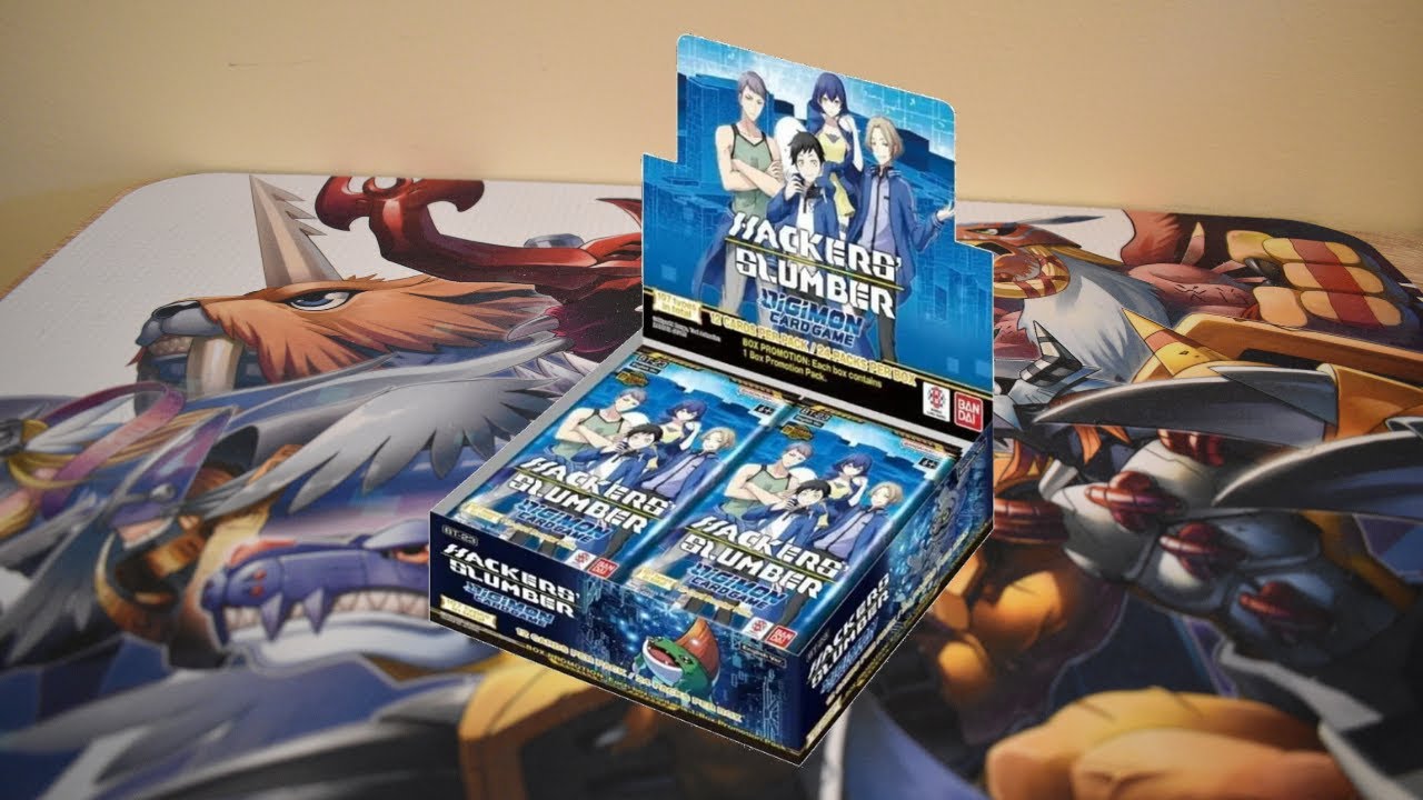 Another Cyber Sleuth Set  - BT23 Hackers' Slumber Digimon Card Game Booster Box