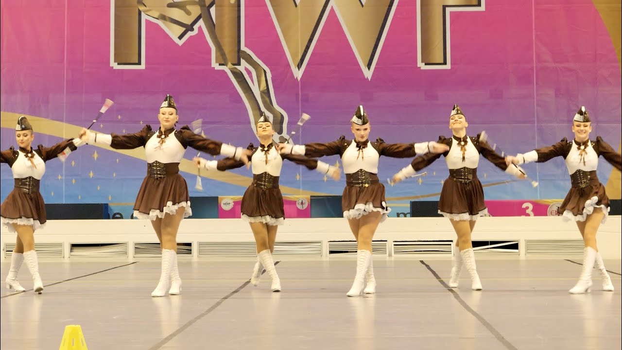 *SENIORITA Dobrzeń Wielki* - mini BATON seniors-XX European Majorette Championship MWF -Monza 2025