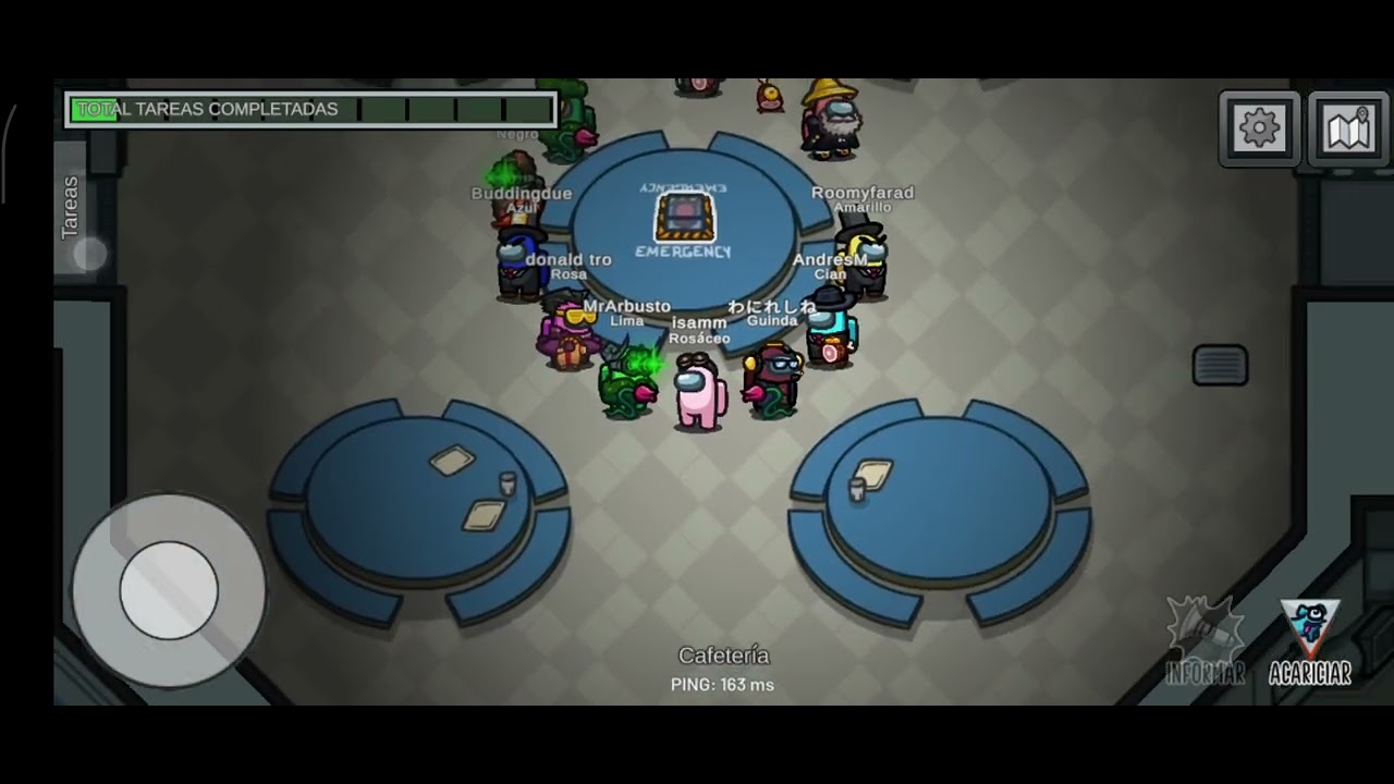 Jugando among us 