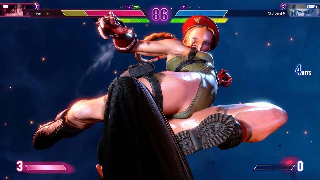 Street Fighter 6 Mai vs. Cammy
